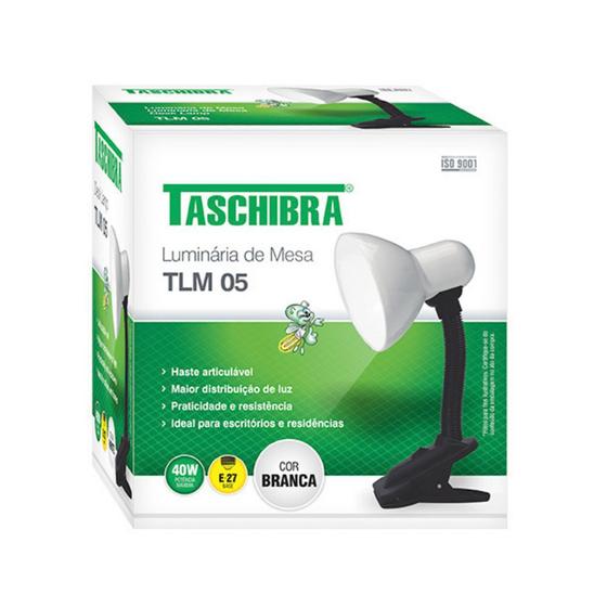 Imagem de Luminária de Mesa Taschibra TLM 05 E27 Bivolt