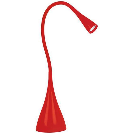 Luminária De Mesa Taschibra TLM07 Led Fit Articulável Vermelha Menor preço em Luminária De Mesa Taschibra TLM07 Led Fit Articulável Vermelha