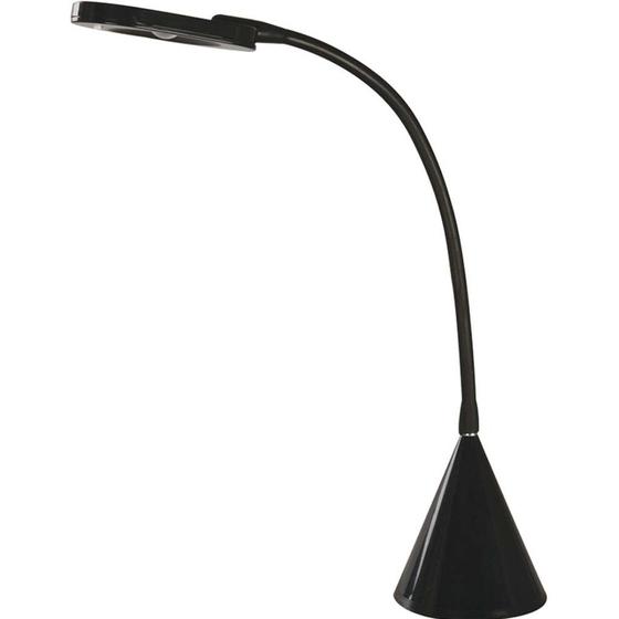 Imagem de Luminária De Mesa Turim Articulável LedG20 Cor Preta