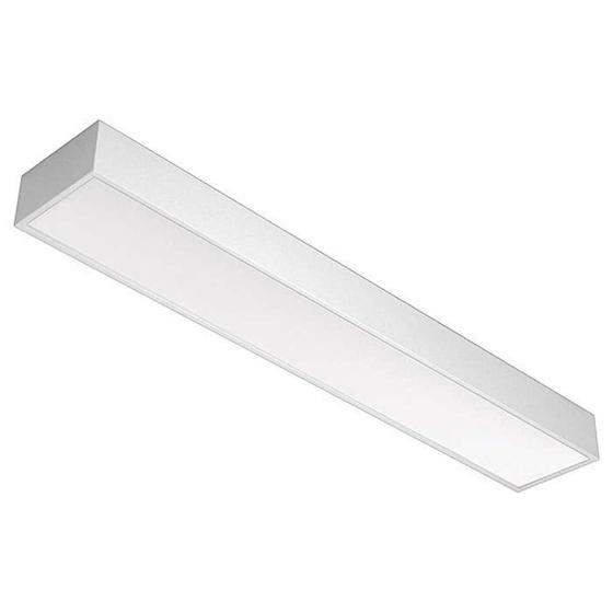 Imagem de Luminária de Sobrepor com Refletor Abalux A415ACL - 2x32W Branco