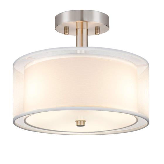 Imagem de Luminária de Teto FOLKSMATE 3 Luzes - Semi-Flush Mount