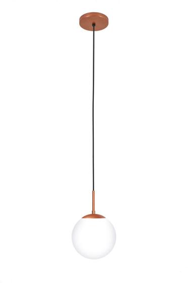 Imagem de Luminária de Teto Globinho G20 1xE27 Cobre 150cm
