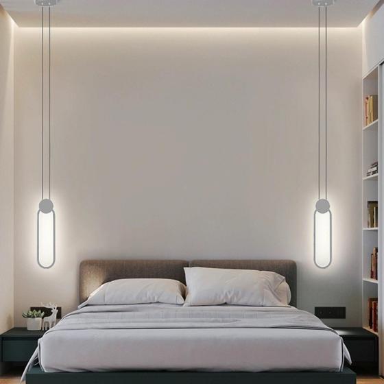 Luminária De Teto Para Quarto Pendente Led Moderna Lustre para Cabeceira, Corredor Menor preço em Luminária De Teto Para Quarto Pendente Led Moderna Lustre para Cabeceira, Corredor