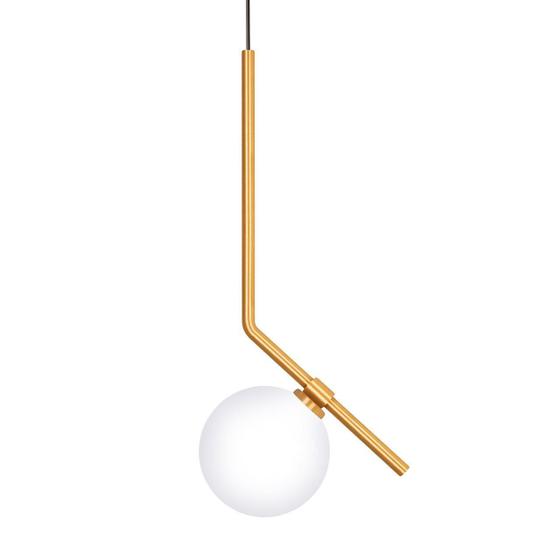 Imagem de Luminária de Teto Pd Sl-432 Viking Dourada 1xg9 Drp