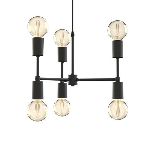 Luminária de Teto Pendente Equilibrium 6 Soquetes E27 Taschibra