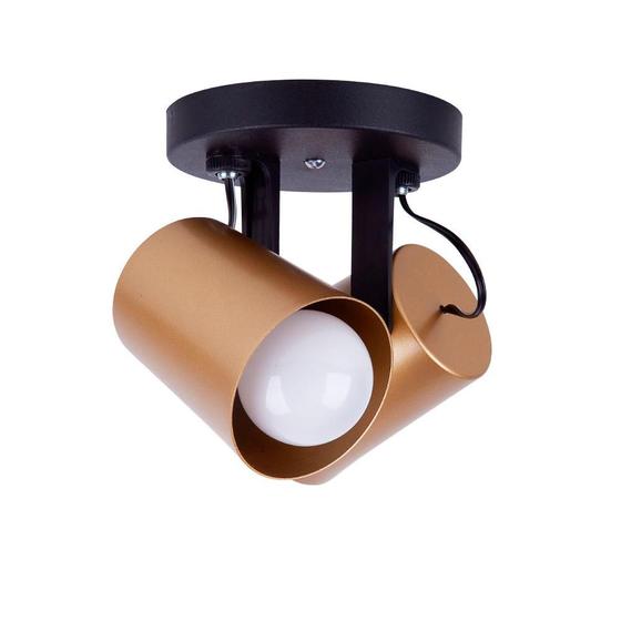 Luminária de Teto Spot Sobrepor Direcionável Fokus 2 Lâmpadas E27 Moderno Bivolt Menor preço em Luminária de Teto Spot Sobrepor Direcionável Fokus 2 Lâmpadas E27 Moderno Bivolt