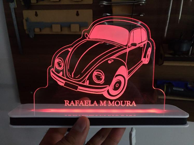 Imagem de Luminária Decorativa com LED Fusca 1981