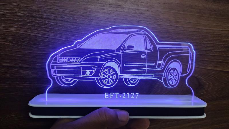 Luminária Decorativa com LED Montana 2009 - Hobbies do Ofício Imagem de Luminária Decorativa com LED Montana 2009