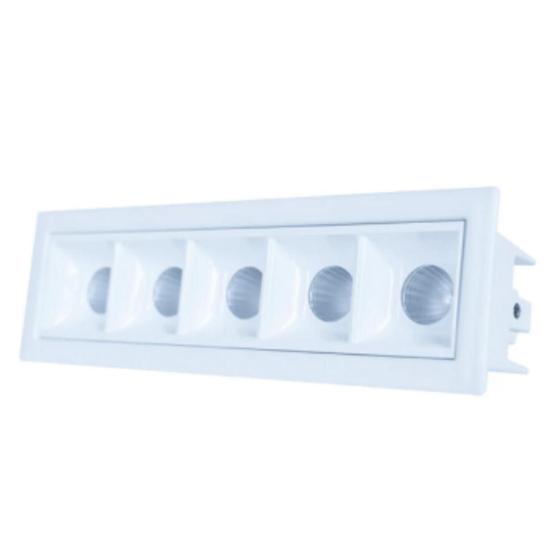 luminaria Downlight Led Linear De Embutir 10w 2.700k - 30º Menor preço em luminaria Downlight Led Linear De Embutir 10w 2.700k - 30º