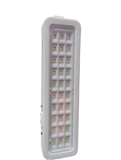 Imagem de luminaria emergencia 30 leds 