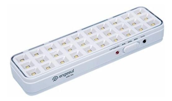 Imagem de Luminária Emergência Intelbras Engesul 30 Leds Lde30l