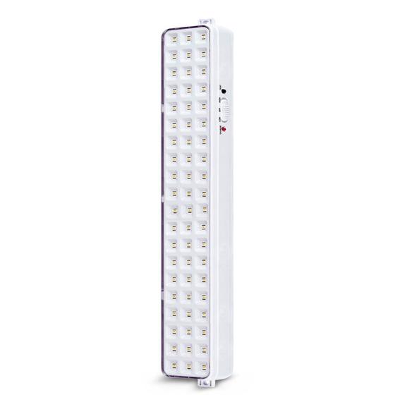 Imagem de Luminária Emergência Segurimax Slim 60 Leds 6h 60m2