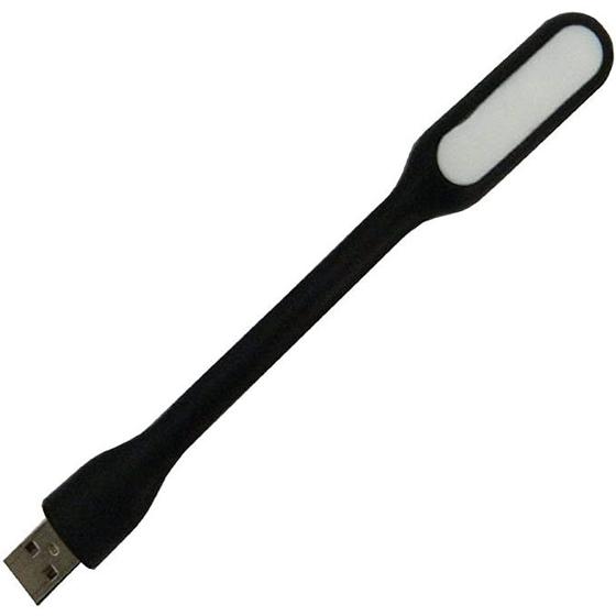 Imagem de Luminária Flexível LED USB para Notebook Preta