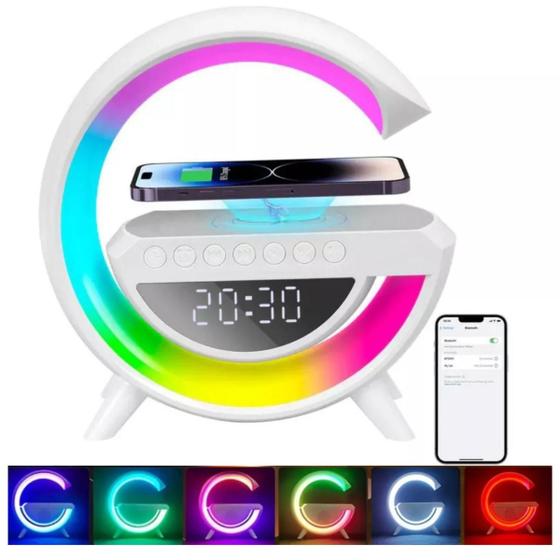 Imagem de Luminária G Speaker - Caixa de Som Bluetooth e Carregador