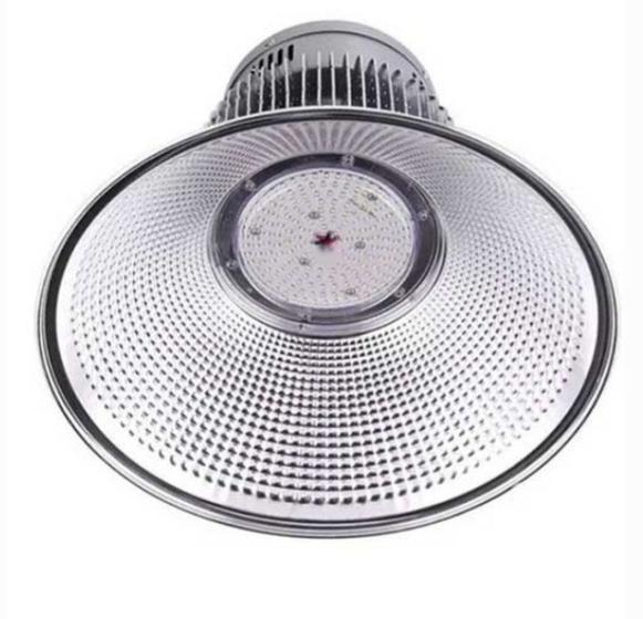 Luminária Industrial 300w High Bay de Led SMD Branco Frio 6500K Prata
