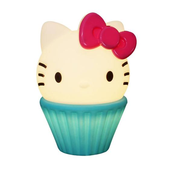 Imagem de Luminária Infantil Hello Cake Usare Hello Kitty Cupcake Estilo Kawaii