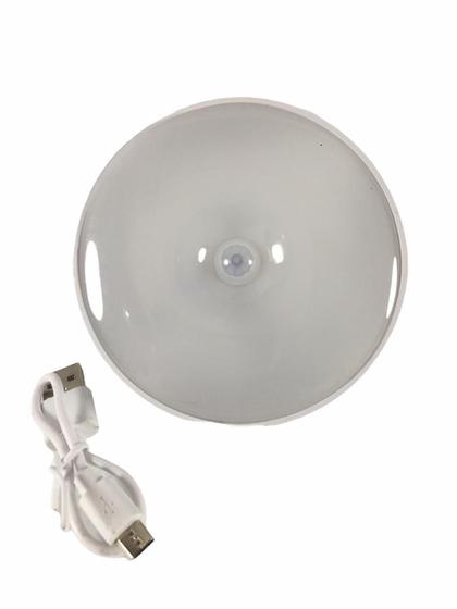 Luminária Lâmpada Led C/ Sensor De Presença Usb Recarregável Menor preço em Luminária Lâmpada Led C/ Sensor De Presença Usb Recarregável