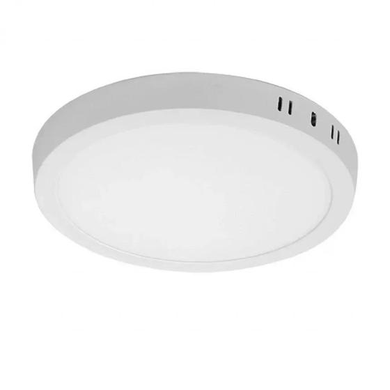 Imagem de Luminária Led 12 Redondo Sobrepor 6w 3000k - Taschibra