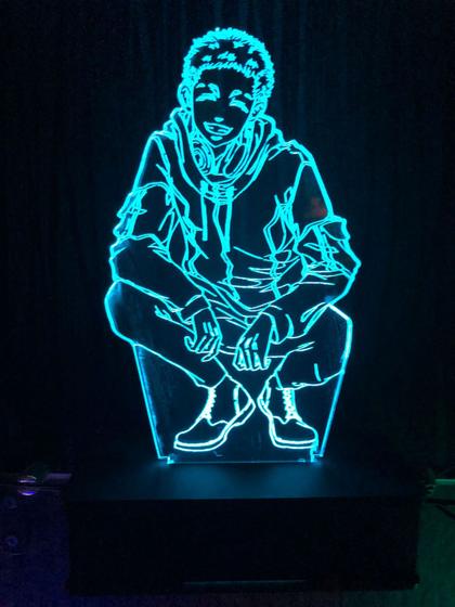 Imagem de Luminária Led 16 Cores, Takashi Mitsuya, Tokyo Revengers, Anime, Decoração