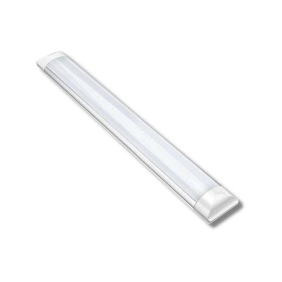 Luminária Led 20W Linear 60CM Sobrepor 6500K Branco Frio Bivolt Menor preço em Luminária Led 20W Linear 60CM Sobrepor 6500K Branco Frio Bivolt