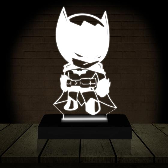 Imagem de Luminária Led 3D  BatmanBaby  Abajur  Presente Criativo Decoração