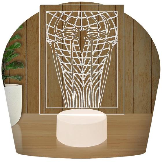 Imagem de Luminária Led 3D Homem Aranha Herói 5