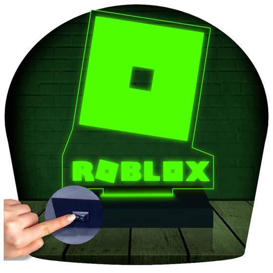 Imagem de Luminária Led 3D Roblox Jogo Game Abajur