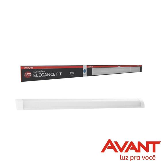 Luminaria led avant elegance fit 36w 6500k Menor preço em Luminaria led avant elegance fit 36w 6500k