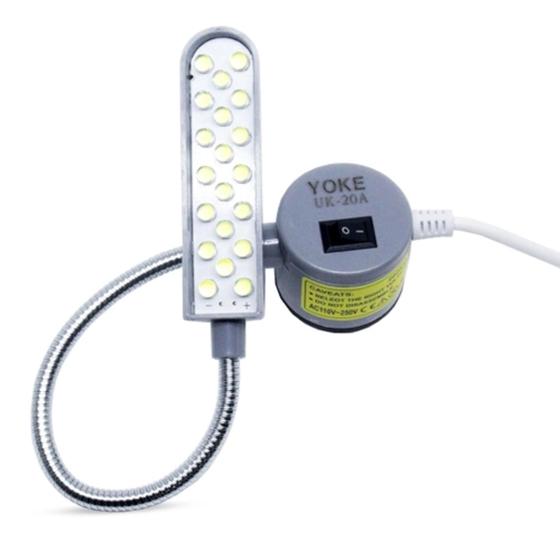 Luminária LED Bivolt Yoke para Máquina de Costura Y20 Levolpe Luminária Magazine Luiza