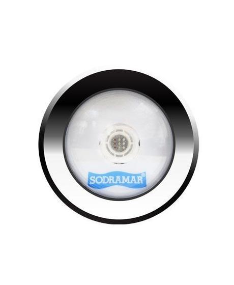 Imagem de Luminária Led Cob 10w Rgb Inox 316 Potente Até 25m² Sodramar