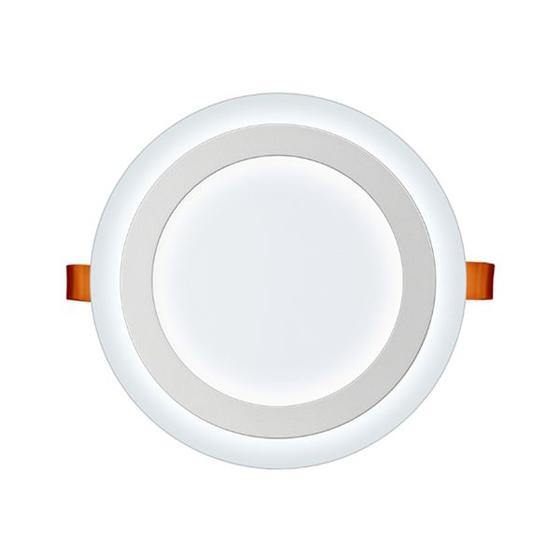 Imagem de Luminária Led de embutir 18W 3 estágios redonda 6W+12W 3000K/6500K Elgin DER126-BFBM