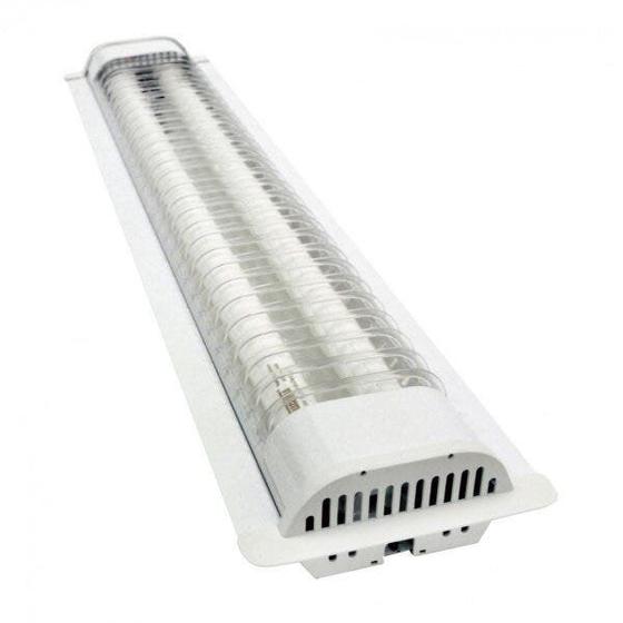 Imagem de Luminária LED de Embutir TA 71 2x20,5W Bivolt 6500K Taschibra
