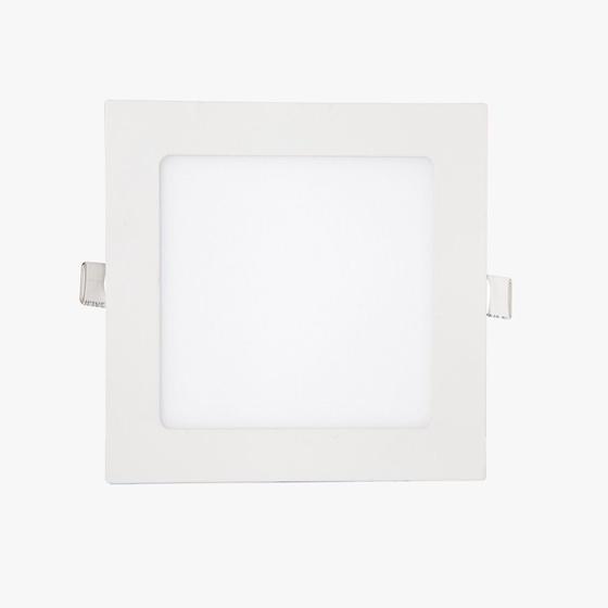 Luminária led Embutir Quadrada 24W Multilit Luminária Magazine Luiza