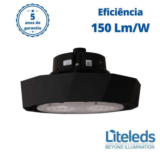 Luminária Led High Bay Galpão Industrial 200w Liteleds Luminária