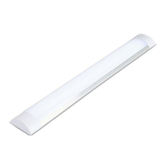 Luminária LED Linear Tubular Slim 36w 120cm Sobrepor KASTELLO