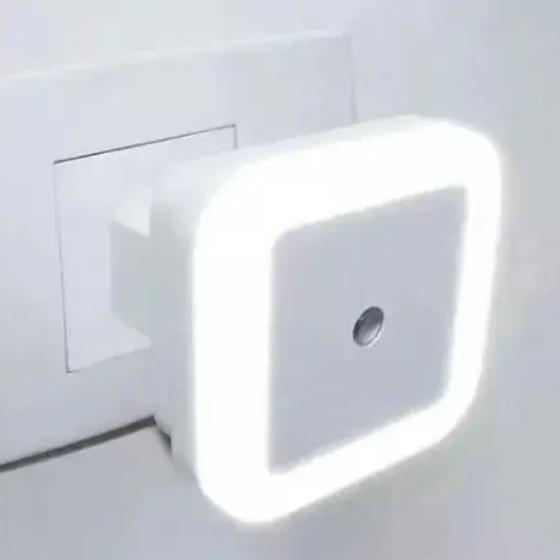 Imagem de Luminária Led Luz Guia Noturno Com Sensor Branco Bivolt Baby