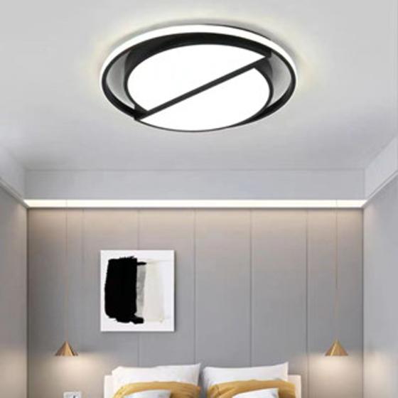 Luminária Led Moderna de Teto Para Quartos Com Brilho Ajustável