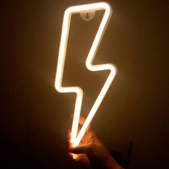 Luminária Led Neon - Letreiro de Luz Parede USB Pilha Menor preço em Luminária Led Neon - Letreiro de Luz Parede USB Pilha