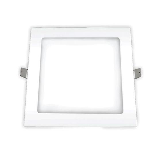 Imagem de Luminária Led Painel/plafon Slim Embutir 18W BIV 6500K Quadrado - Ourolux