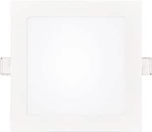 Imagem de Luminária Led Painel/Plafon Slim Quadrada Embutir 18W 6.000K Branca Fria Bivolt Kian