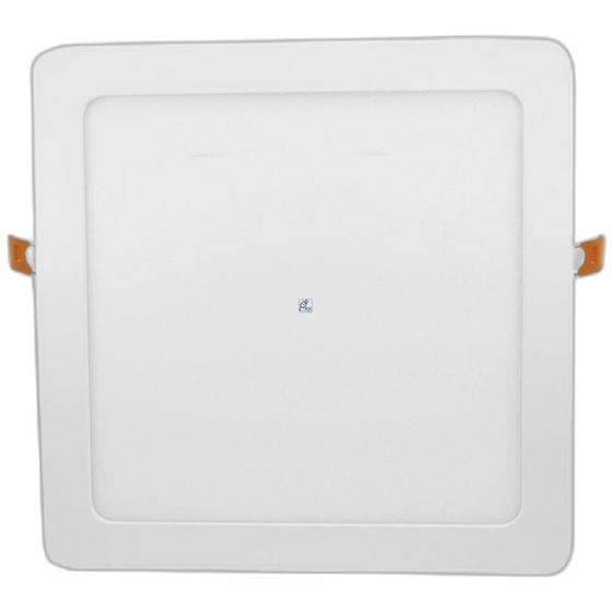 Luminaria Led Plafon Jng Embutir Quadrado 18w 3000k 22cm 54111 Plafon