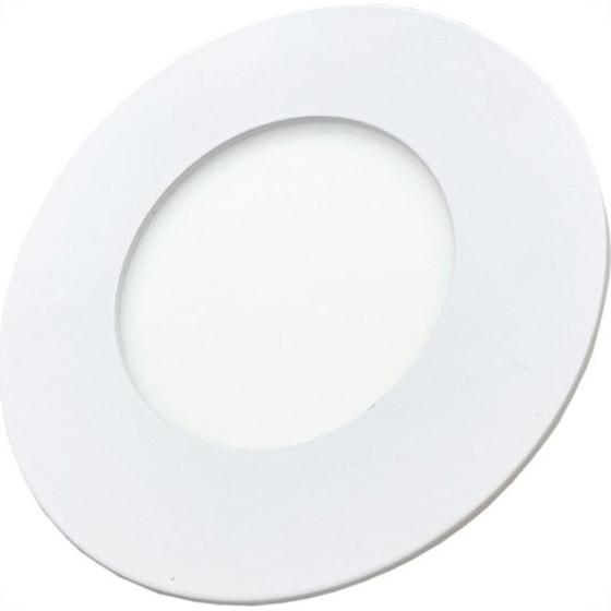 Imagem de Luminaria Led Plafon Perkon Embutir Redondo 03W 3000K 08Cm 1201