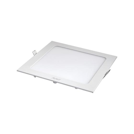 Luminária Led Quadrada Avant 24W Embutir 6500K Luminária Magazine Luiza