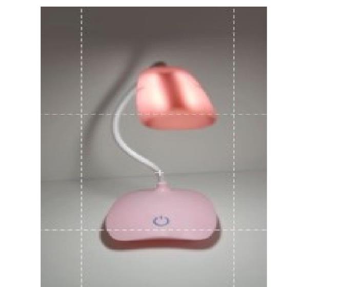 Luminária Led Recarregável Para Mesa Flexível 360 Garra Clip led deck