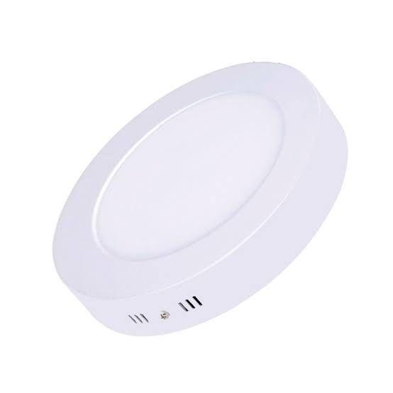 Luminaria led sobrepor 32w redonda branco quente Luminária Magazine