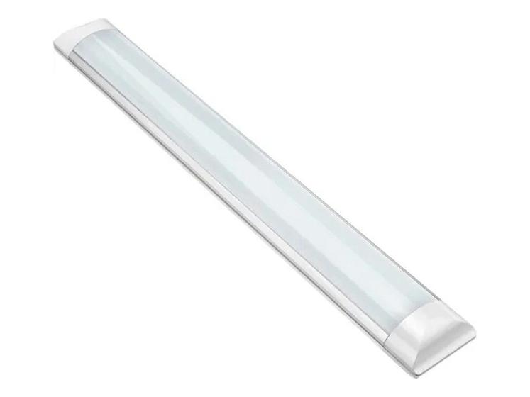 Luminária Led Sobrepor Linear Tubular 18w 6500k Kian Luminária