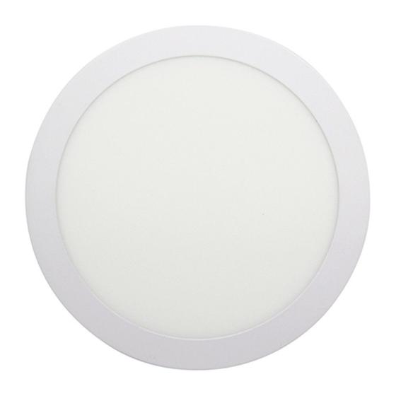 Luminaria Led Sobrepor Red 12w 6500k Economax KIAN Luminária