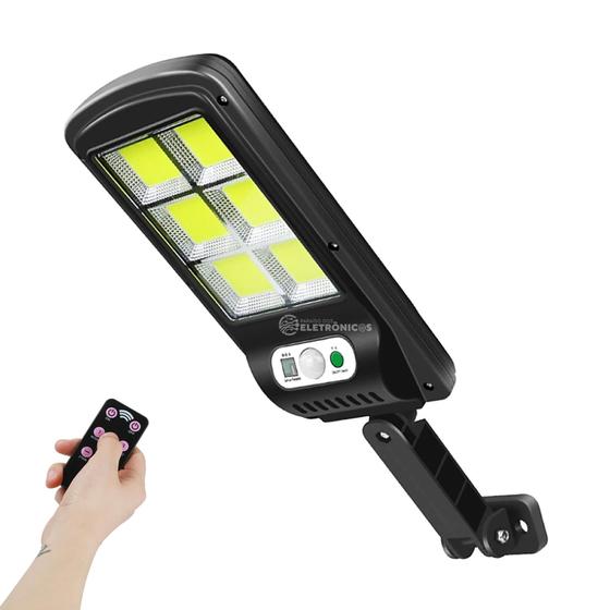 Imagem de Luminária LED Solar Sem fio Com Sensor de Presença 150W a Prova D'água - DS11271 LL69T