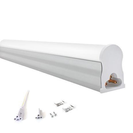 Luminaria Led Tubular Perfil Aluminio Sobrepor 5w 30cm Menor preço em Luminaria Led Tubular Perfil Aluminio Sobrepor 5w 30cm