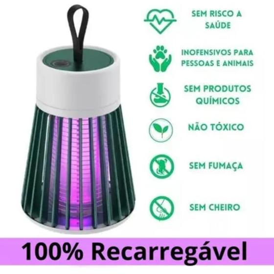 Imagem de Luminária LED UV Compacta Para Uso Diário Ideal Para Ambientes Fechados